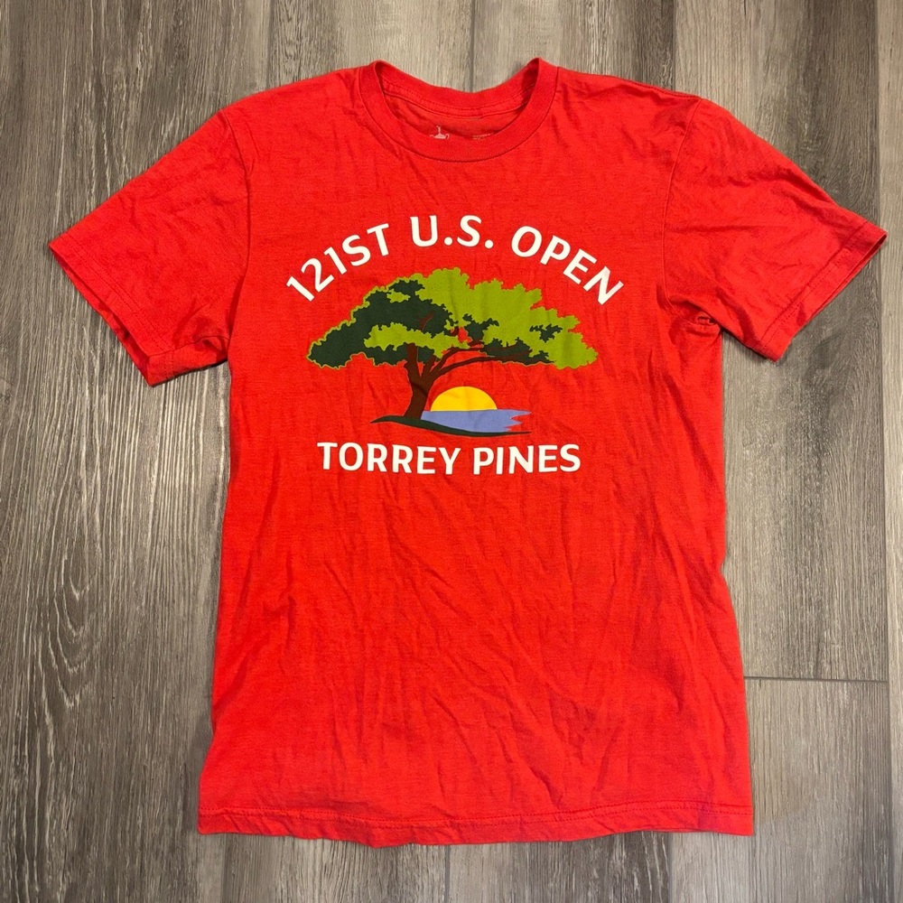 ⛳️Torrey Pines⛳️ 121st U.S. Open Red T-Shirt